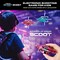 Force1 Scoot Skeet Drone Electronic Shooting Game For Kids and Adults- Pink/Blue